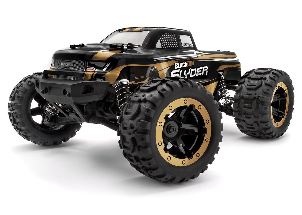 BlackZon Slyder Brushed 1/16 Monster Truck Gold BZN540101