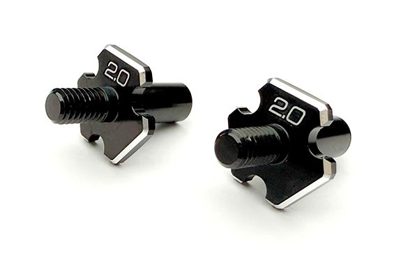 D1-010FA2   Reve D RDX Alu. Front 2mm Axle for D1-MK-B2 (2pcs.)    | The RC Shop at Dr Dans