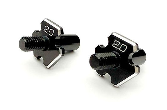 D1-010FA2   Reve D RDX Alu. Front 2mm Axle for D1-MK-B2 (2pcs.)    | The RC Shop at Dr Dans