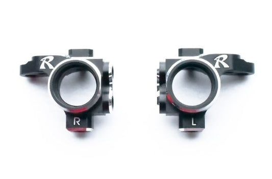 Reve D SILVER EDGE Aluminum Front Knuckle Set for RDX RWD Drift – D1-415FA