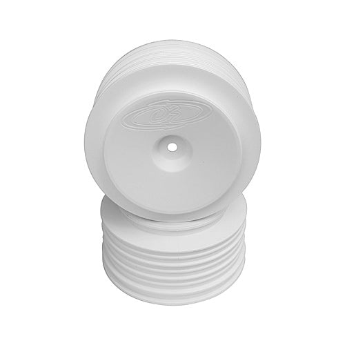 DERPS4AW	DE Racing White Speedline Plus SC Wheels for the Associated SC5M or SC10, +3mm (4pcs)
