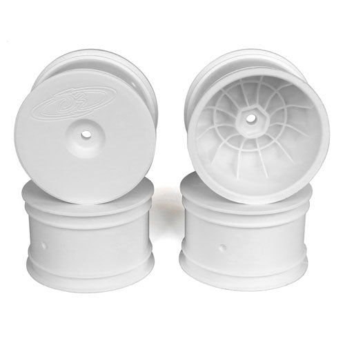 DERSB4ARW  White Speedline Rear Buggy Wheels for the Associated B6, Team Losi 22 (4pcs) |The RC Shop at Dr Dans