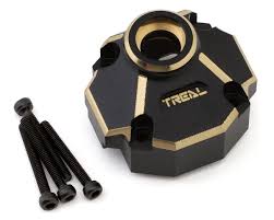 TLHTCAPRA-08 Treal Hobby Axial Capra Brass Differential Cover (Black) (98g)