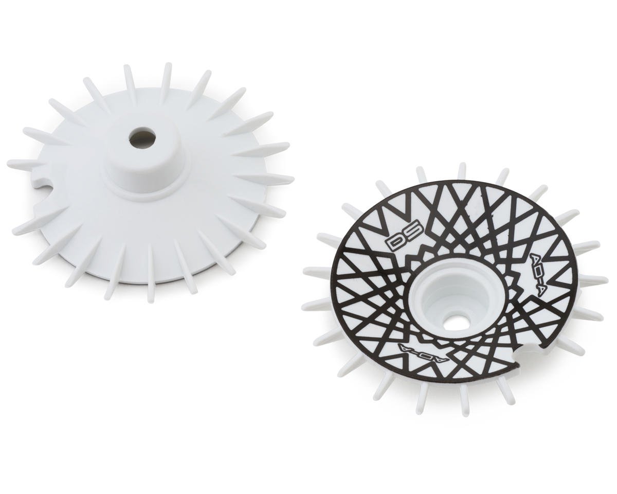 DS Racing Sloped Aero Drift Wheel Covers (2) (Drift Element Wheels)  |THE RC SHOP