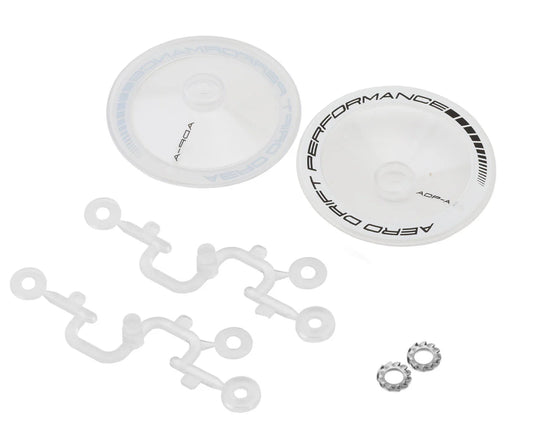 DS Racing Sloped Aero Drift Wheel Covers  (2) (Drift Element Wheels)   |THE RC SHOP