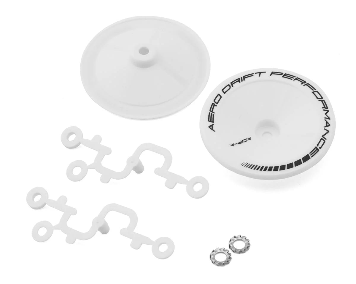 DS Racing Sloped Aero Drift Wheel Covers  (2) (Drift Element Wheels)   |THE RC SHOP