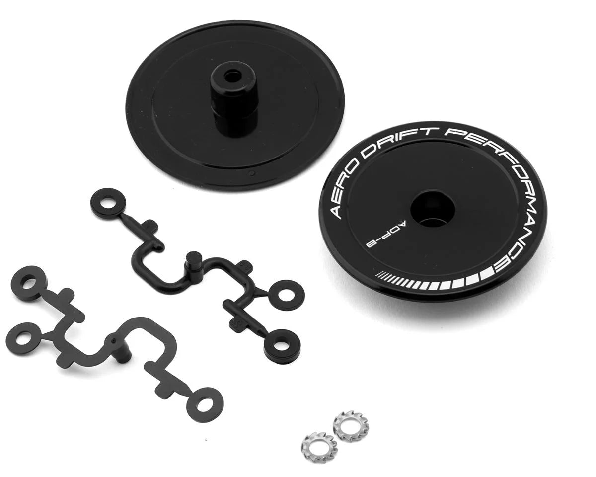 DS Racing Flat Aero Drift Wheel Covers (2) (Drift Element Wheels)  |THE RC SHOP