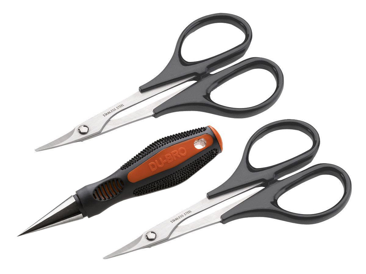 DUB2331 Body Reamer, Scissors (Curved and Straight) Set