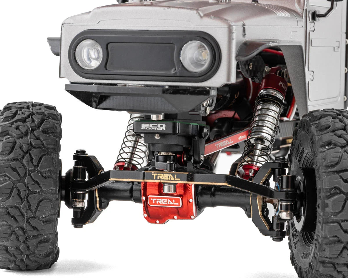 ECP-3072 EcoPower CNC-Machined Aluminum Servo Mount for Traxxas™ TRX-4M (Black & Green)