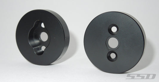 ssd00354 SSD RC Element Enduro Brass Rear Axle Weights (Black) (2)