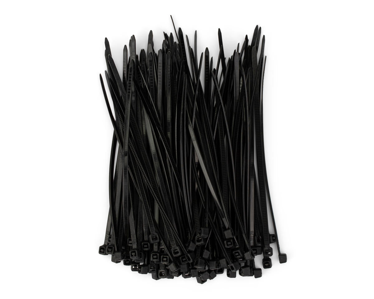 Enkay 4" UV Resistant Black Nylon Cable Ties – 18 lb (100 Pack) – ENK7045