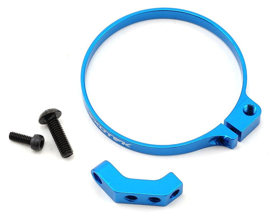 EXO1718	Exotek Racing Exo Fan Mount-Clamp On Set, Angled for 1/10 Buggies, Trucks, and Sedans  |The RC Shop at Dr Dans