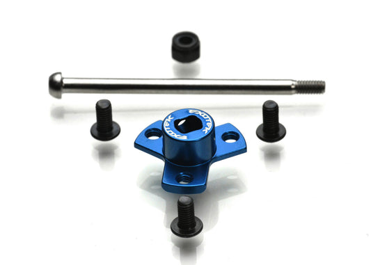 EXO2227 B7 Locked Spur Mount Set w/Titanium Bolt, for the Stock B7 Shaft Also works on the B6.4-B6.2 laydown series.
