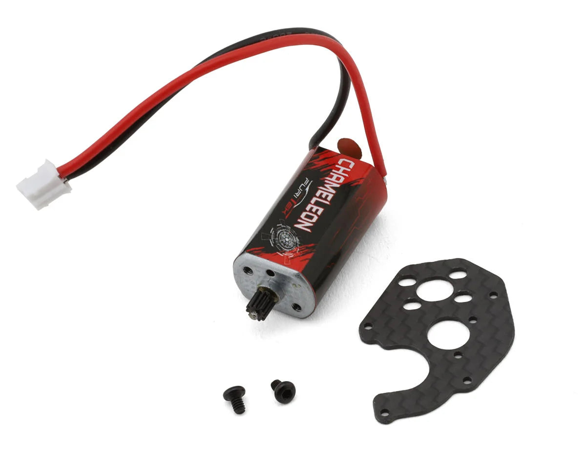 FTK-FUR-2076 Furitek SCX24 Chameleon Brushed Motor w/Motor Mount & Pinion (80T)   | The RC Shop at Dr Dans