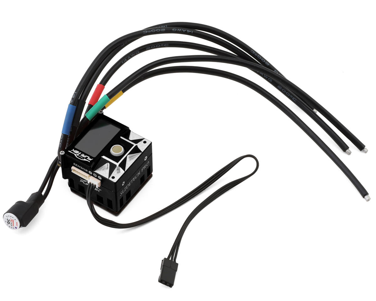 FTK-FUR-2789 - FTK-FUR-2792     Furitek SlideTech Pro Trackball Drift & Stock 1/10 Sensored Brushless ESC w/OLED & Internal Fan     | The RC Shop at Dr Dans