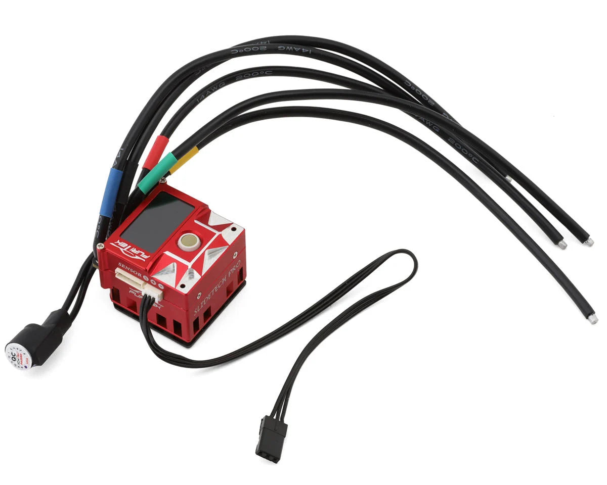 FTK-FUR-2789 - FTK-FUR-2792     Furitek SlideTech Pro Trackball Drift & Stock 1/10 Sensored Brushless ESC w/OLED & Internal Fan     | The RC Shop at Dr Dans