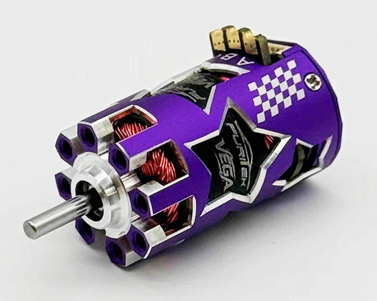 Furitek VEGA 5500KV Sensored Brushless Motor for 1/24 & 1/28 Drift/Race Cars – Multiple Colors