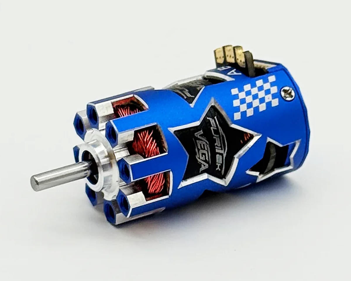 Furitek VEGA 5500KV Sensored Brushless Motor for 1/24 & 1/28 Drift/Race Cars – Multiple Colors