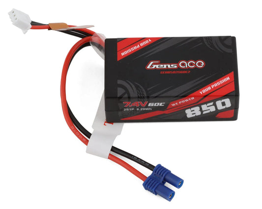 GEA8502S60E2	 850mAh 2S 60C Mini-B Lipo | the rc shop