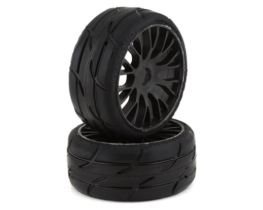 GRPGTX03-XM5 GRP Tires GT - TO3 Revo Belted Pre-Mounted 1/8 Buggy Tires