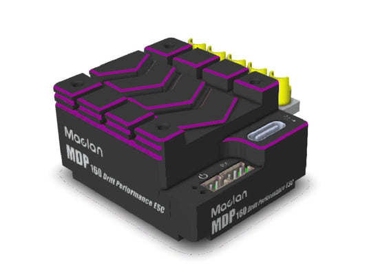 HADMCL2019	Maclan Racing MDP 160 Drift Performance ESC, (Black/Purple)  | The RC Shop at Dr Dans