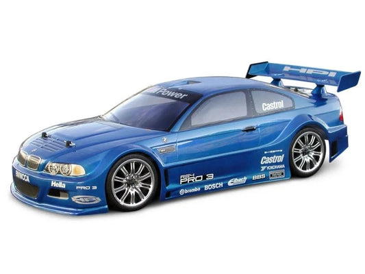 HPI7352	HPI Racing BMW M3 GT Body,(CLEAR)  190mm