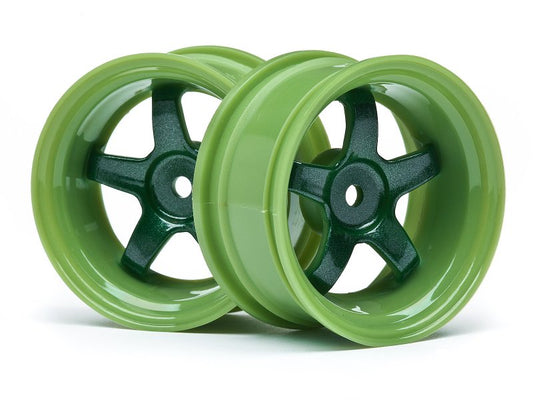 HPI111091	HPI Racing Green Work Meister S1 Wheel, 26mm in width, 6mm Offset (2pcs)