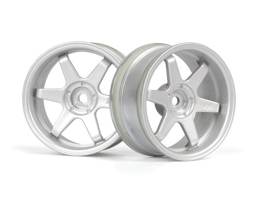 HPI160753	HPI Racing TE37 Wheel 26mm Matte Chrome (6mm Offset)