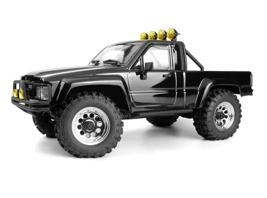 HPI160800  Venture18 Flux 1985 Toyota Hilux SR5 - Black (T)