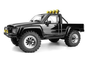 HPI160968  Venture18 Flux 1985 Toyota Hilux SR5 - Black (T)
