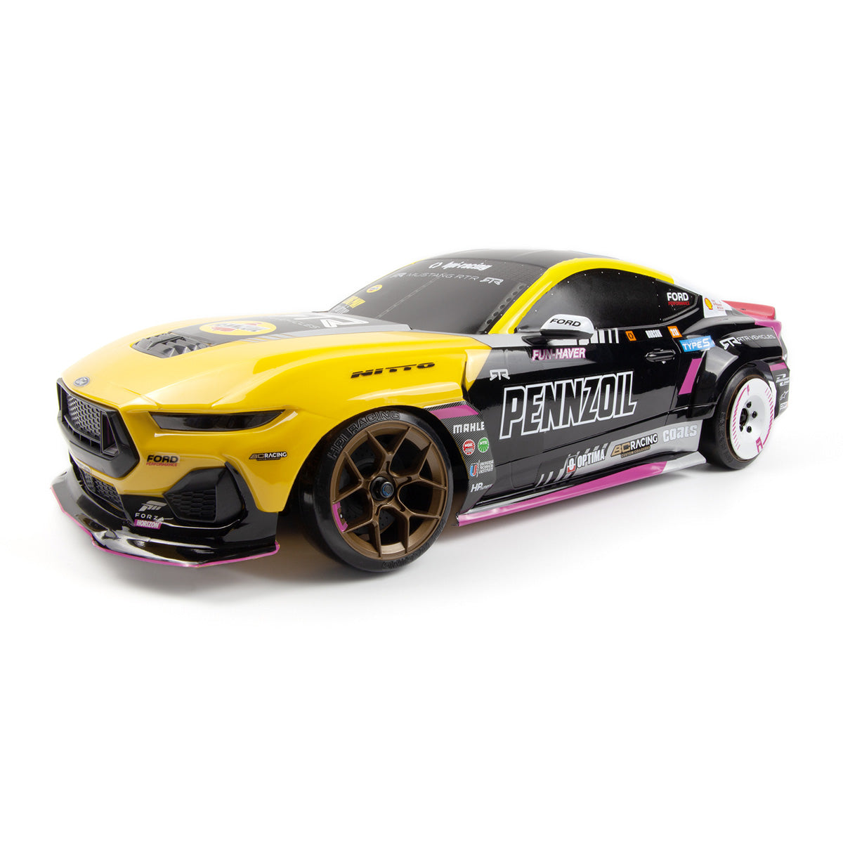 PREORDER Stage-D10 Flux Ford Mustang GT RTR S650 - B.Hobson HPI161009
