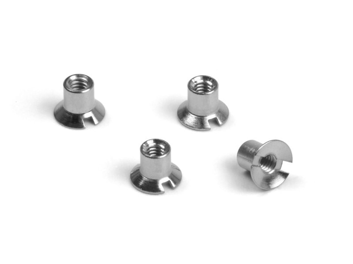 HPI Racing Stage-D10 Cone Magnet Nut (4pcs) – HPI161037