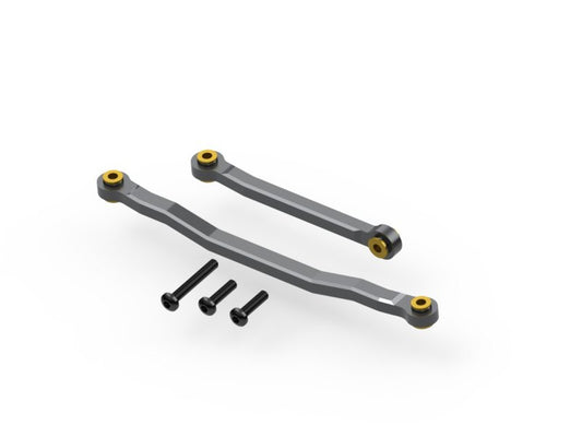 HPI161157	HPI Racing Aluminum Steering Link Set (Gunmetal), for Venture18 | THE RC SHOP