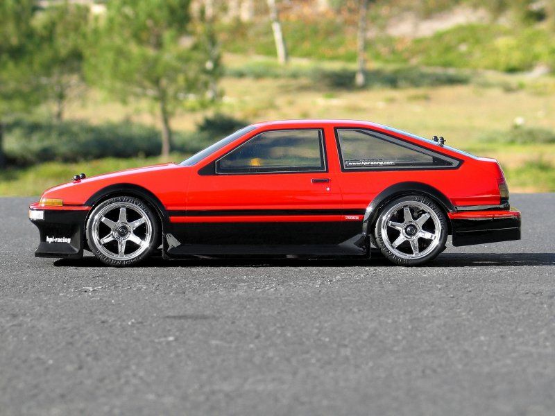 HPI17209	HPI Racing Toyota Trueno AE86 Clear Body (190mm)