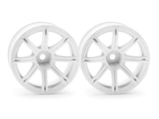 HPI3305	HPI Racing Work Emotion XC8 Wheel, 26mm, White, 9mm Offset