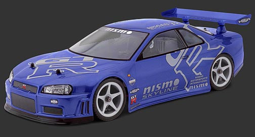 HPI7327	HPI Racing Nissan Skyline R34 GT-R, Clear, 190mm