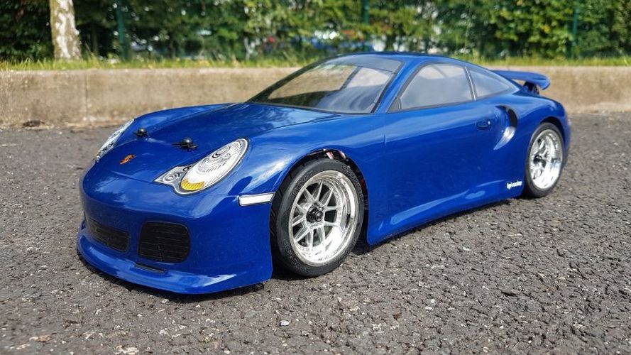 HPI7435   Porsche 911 Turbo Body (200mm)    | The RC Shop at Dr Dans