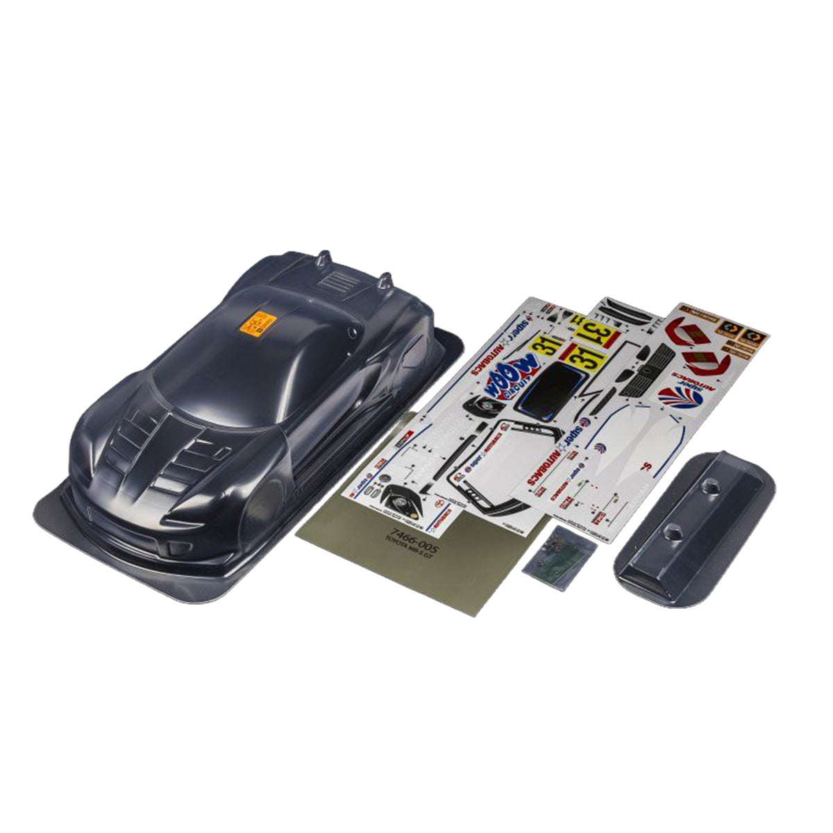 HPI7466  Toyota MR-S GT Body (200mm), Clear      | The RC Shop at Dr Dans