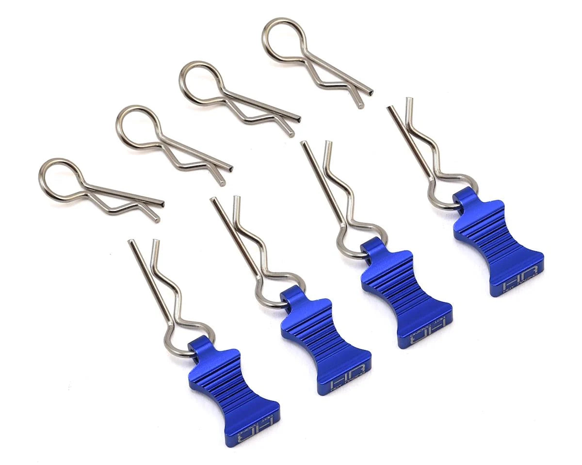 HRAAC03EZ0   1/10 Aluminum EZ Pulls (4pcs) and Body Clips (8pcs)  | The RC Shop at Dr Dans