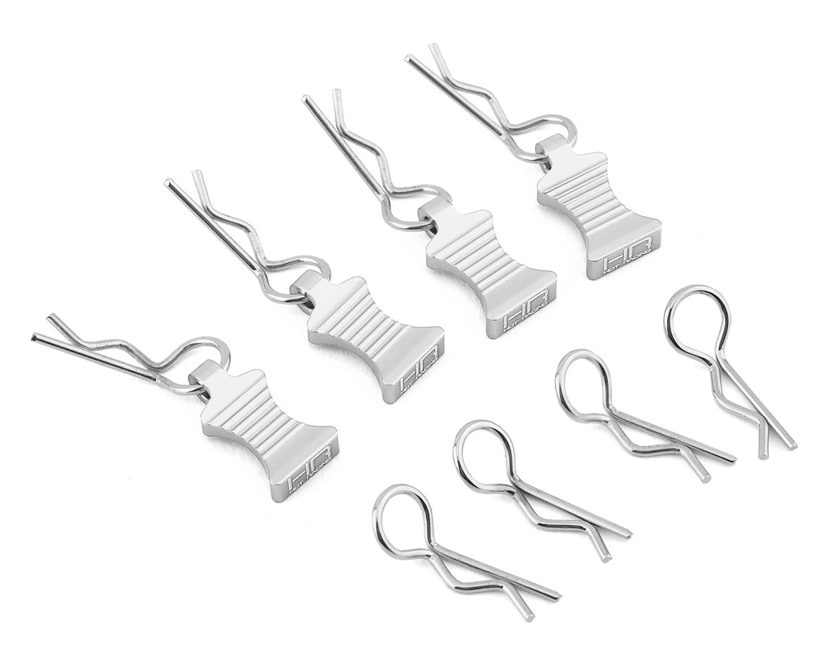 HRAAC03EZ0   1/10 Aluminum EZ Pulls (4pcs) and Body Clips (8pcs)  | The RC Shop at Dr Dans