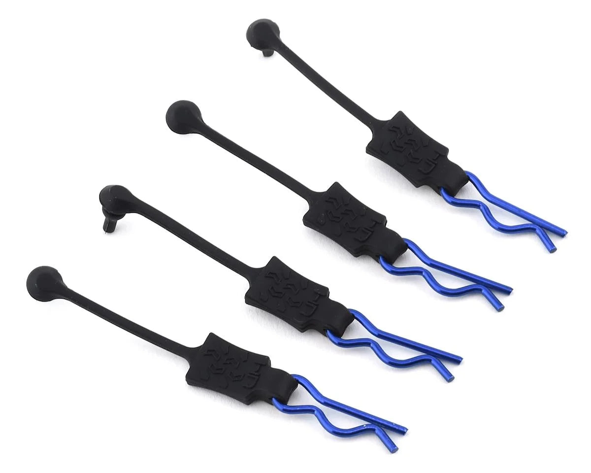 HRABWP39E0   Hot Racing 1/8 Body Clip Retainers  (4)   | The RC Shop at Dr Dans