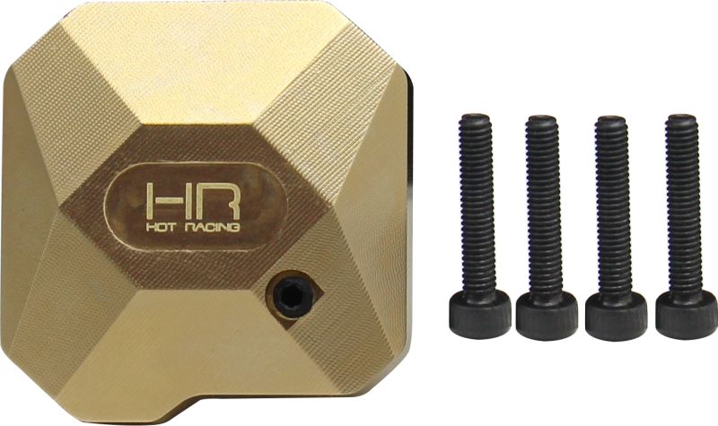 HRASCXT12CH   Heavy 48g Brass Differential Cover, for SCX II