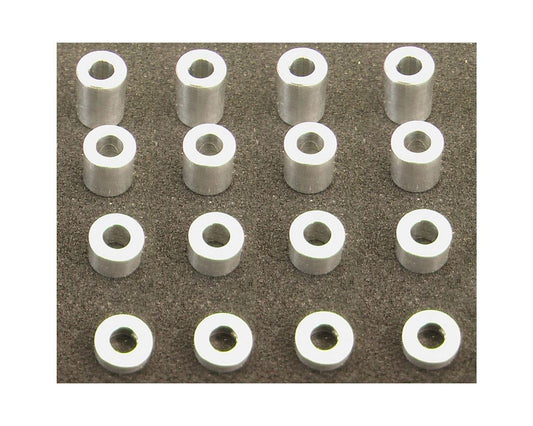 HRASPC3006   Hot Racing M3 Medium Aluminum Standoff Spacer Set (16)  |The RC Shop at Dr Dans