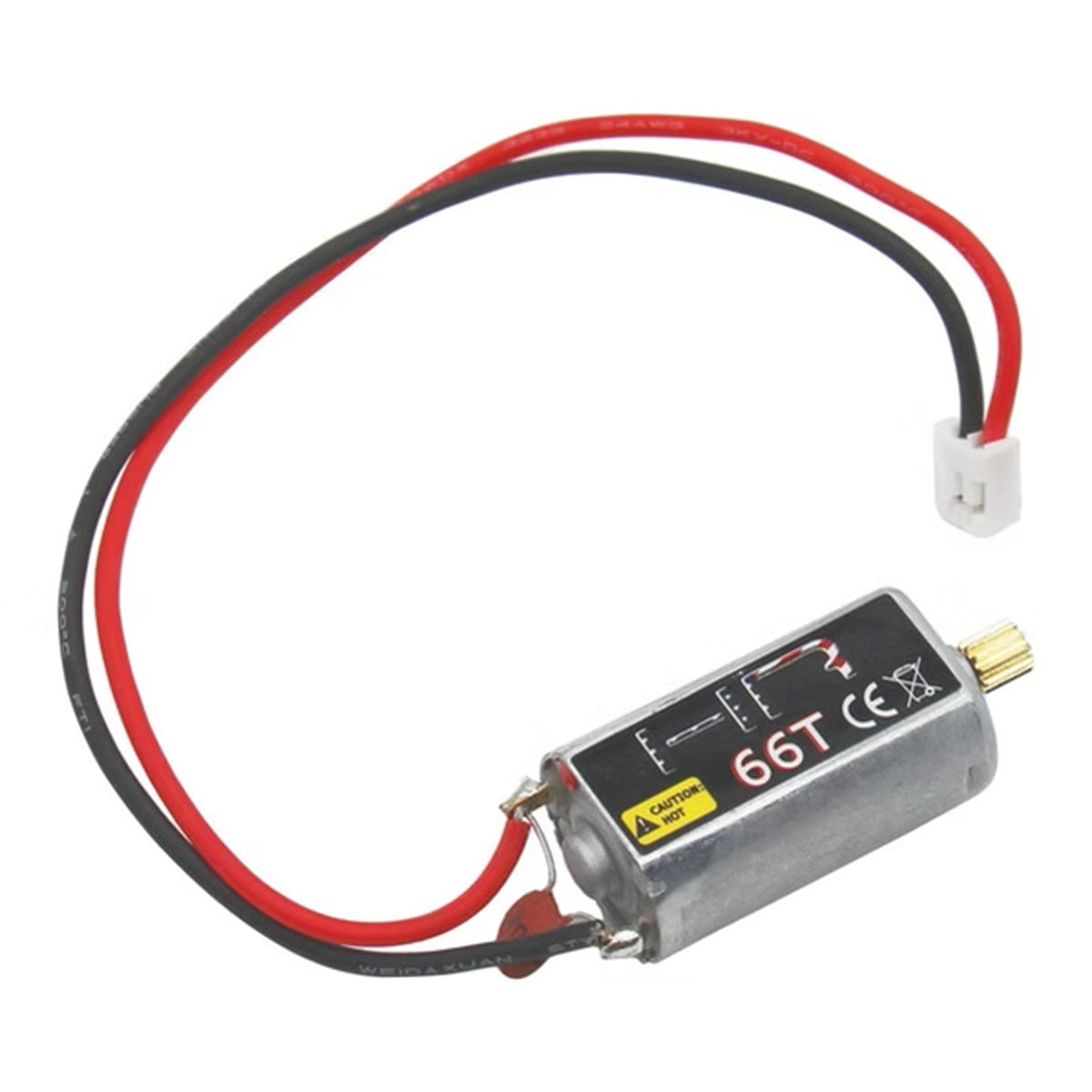HRASXTF50M11  66T HT Motor with 11T Gear, for SCX24  | The RC Shop at Dr Dans