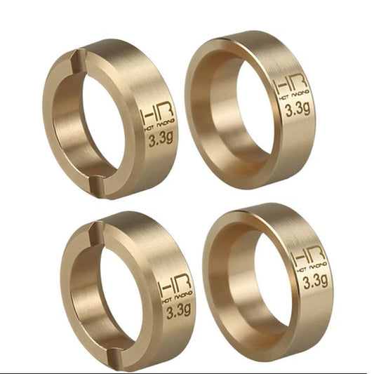 HRASXTY155H  3.6g Brass Wheel Weights, SCX30      | The RC Shop at Dr Dans