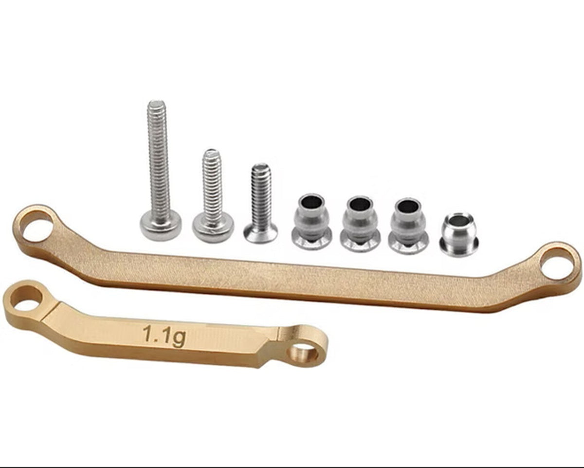 HRASXTY49H  Brass TT Steering Fix Links, for the SCX30   | The RC Shop at Dr Dans