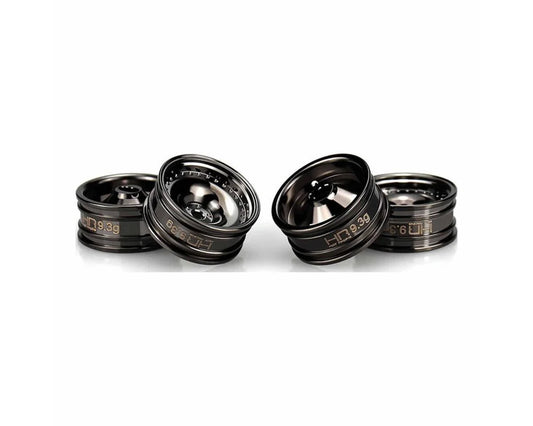 HRASXTY919H01     Hot Racing Axial SCX30 0.7" Brass Crawler Wheels (Black Chrome) (4) (9.3g ea)    | The RC Shop at Dr Dans