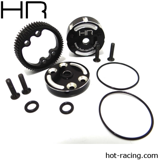HRATE38CH	Hot Racing Sealed Aluminum Differential Case for Traxxas 2WD Electric   | The RC Shop at Dr Dans