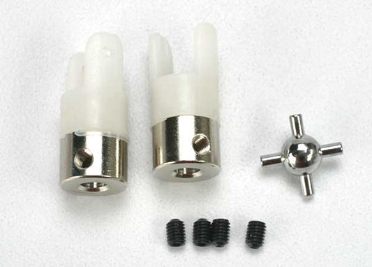 1539R U- joints (2)/ 3mm set screws (