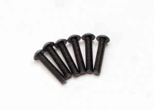 2589 Screws, 4x20mm button-head machine (hex drive) (6)